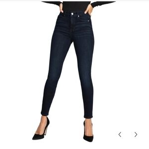 Good American Good Legs Dark Blue Skinny Jeans